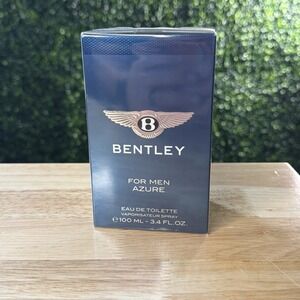 Bentley Azure For Men Spray Cologne by Bentley - 100mL / 3.4 oz - NEW